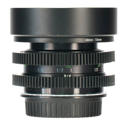 Vivitar MC Wide Angle 28mm F2.8 Prime Cine Mod Wide Angle Lens | Canon EF! - TerPhoto Store