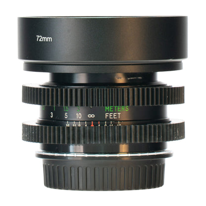 Vivitar MC Wide Angle 28mm F2.8 Prime Cine Mod Wide Angle Lens | Canon EF! - TerPhoto Store