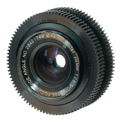 Vivitar MC Wide Angle 28mm F2.8 Prime Cine Mod Wide Angle Lens | Canon EF! - TerPhoto Store