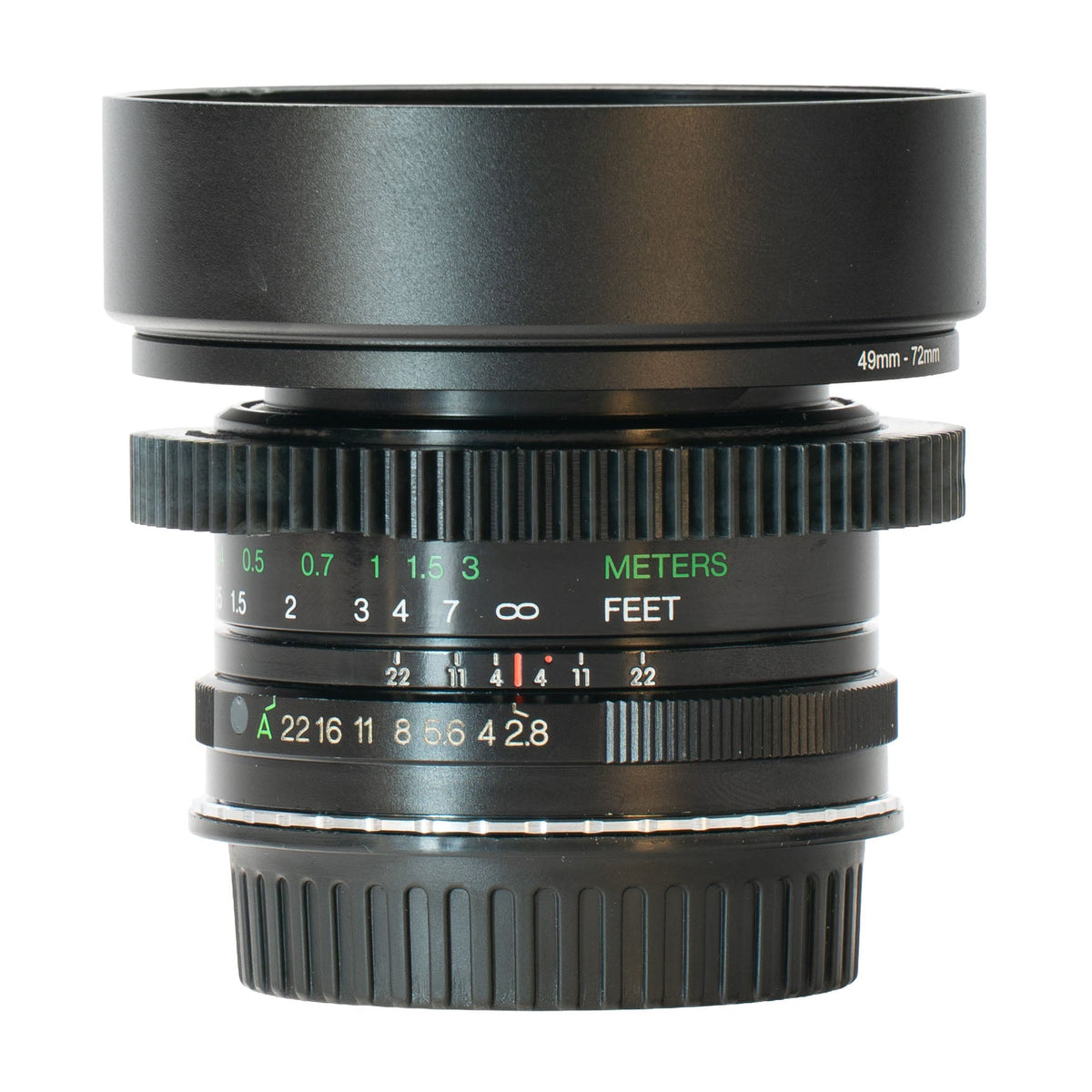 Vivitar Wide Angle MC 28mm F2.8 Cine Mod w/ Anamorphic Bokeh & Flares | Canon EF - TerPhoto Store