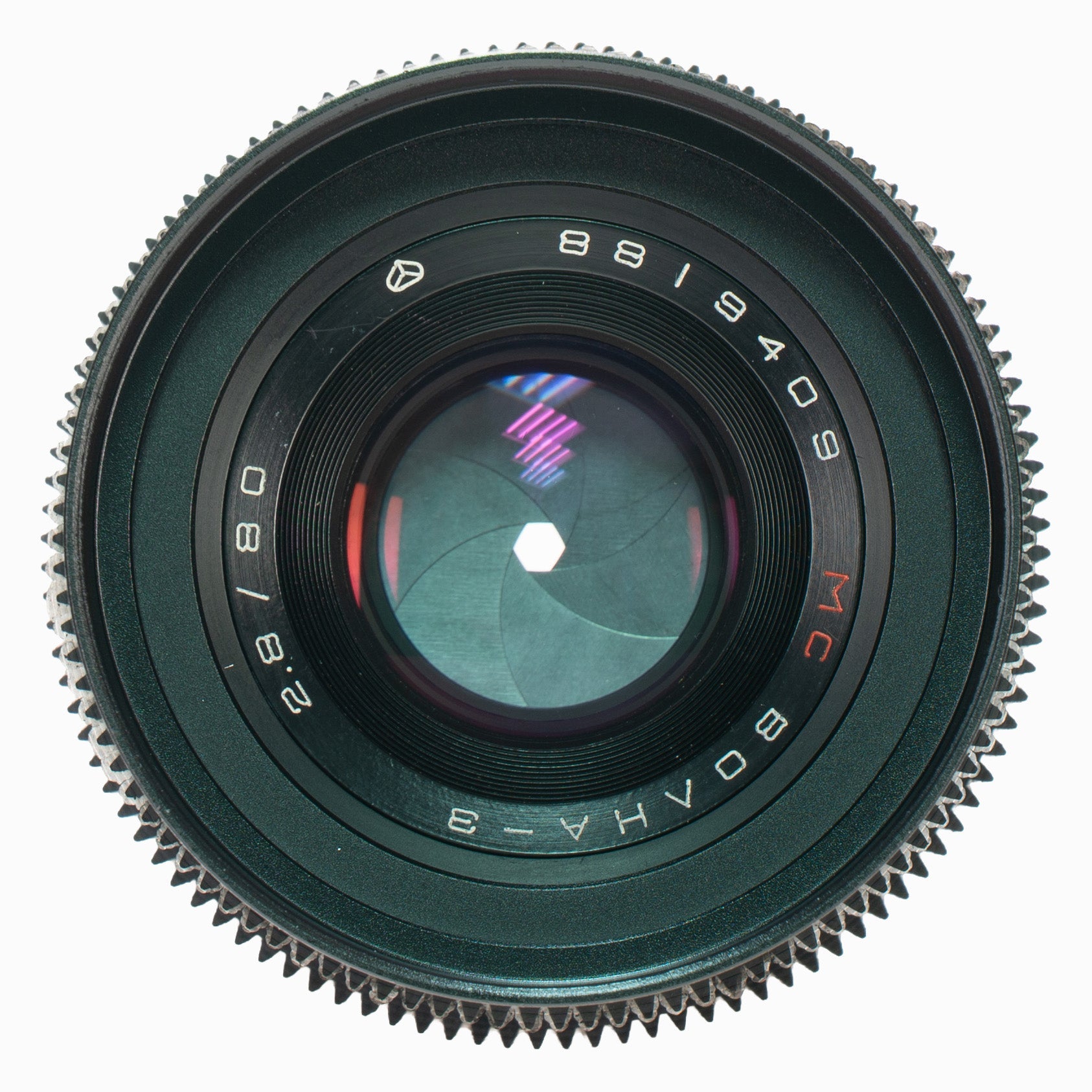 Volna - 3 MC 80mm F2.8 Cine Mod Biometar Copy Serviced Lens For Canon EF Mount! - TerPhoto Store
