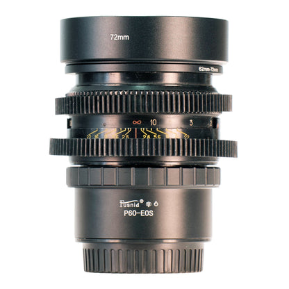 Volna - 3 MC 80mm F2.8 Cine Mod Biometar Copy Serviced Lens For Canon EF Mount! - TerPhoto Store