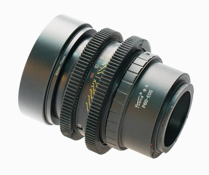 Volna - 3 MC 80mm F2.8 Cine Mod Biometar Copy Serviced Lens For Canon EF Mount! - TerPhoto Store