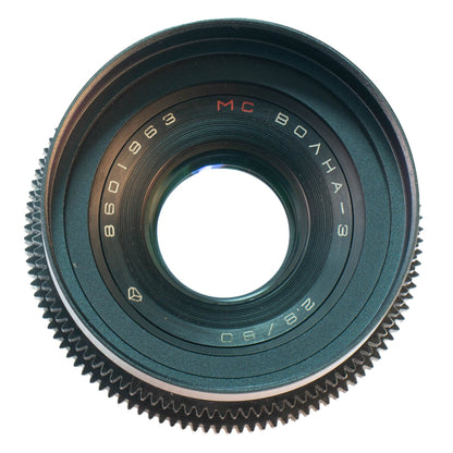 Volna - 3 MC 80mm F2.8 Cine Mod Biometar Copy Serviced Lens For Canon EF Mount! - TerPhoto Store