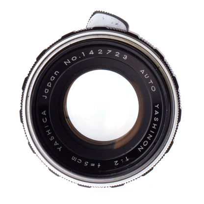 Yashica Auto Yashinon 50mm F2 RARE Serviced Photographic Lens | M42 Screwmount! - TerPhoto Store