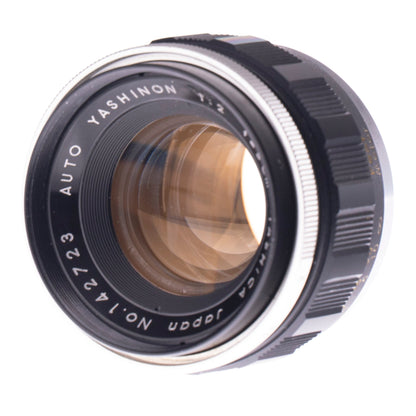 Yashica Auto Yashinon 50mm F2 RARE Serviced Photographic Lens | M42 Screwmount! - TerPhoto Store