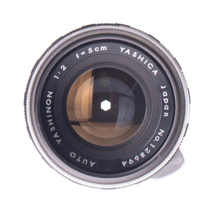 Yashica Auto Yashinon 50mm F2 RARE Serviced Photographic Lens | M42 Screwmount! - TerPhoto Store
