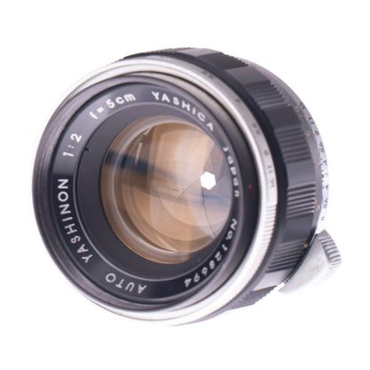 Yashica Auto Yashinon 50mm F2 RARE Serviced Photographic Lens | M42 Screwmount! - TerPhoto Store