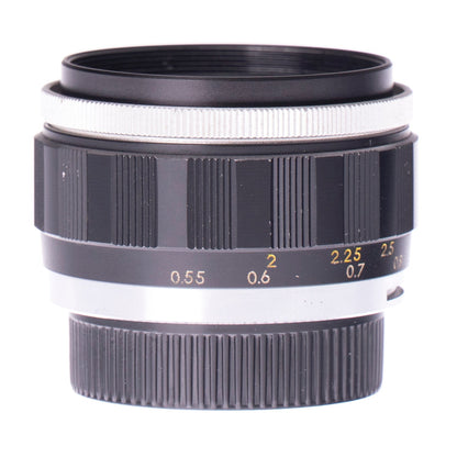 Yashica Auto Yashinon 50mm F2 RARE Serviced Photographic Lens | M42 Screwmount! - TerPhoto Store