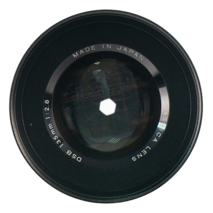 Yashica DSB 135mm F2.8 Cine Mod Prime Tele Lens w/ Anamorphic Bokeh | Canon EF! - TerPhoto Store