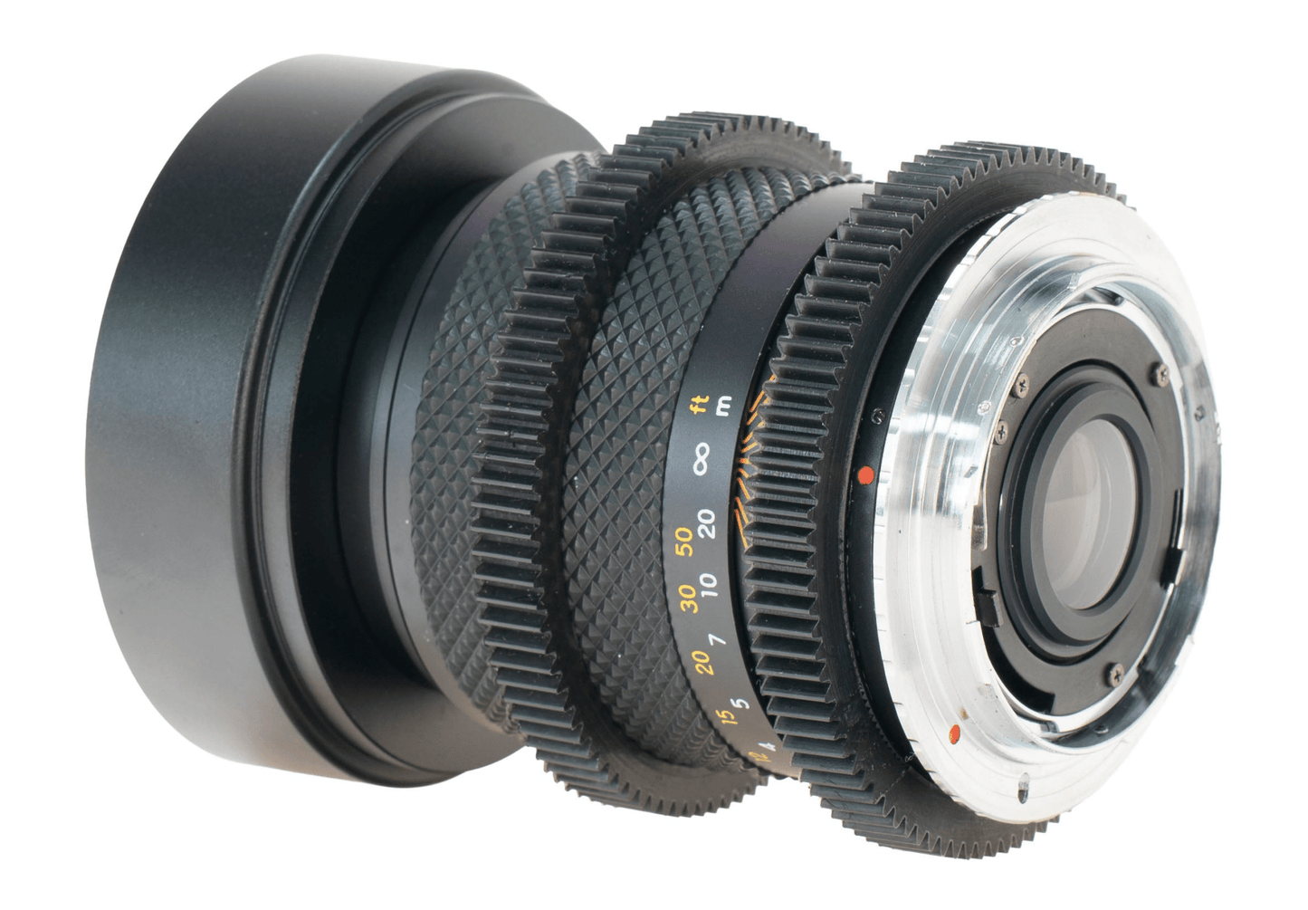 Yashica DSB 135mm F2.8 Cine Mod Prime Tele Lens w/ Anamorphic Bokeh | Canon EF! - TerPhoto Store