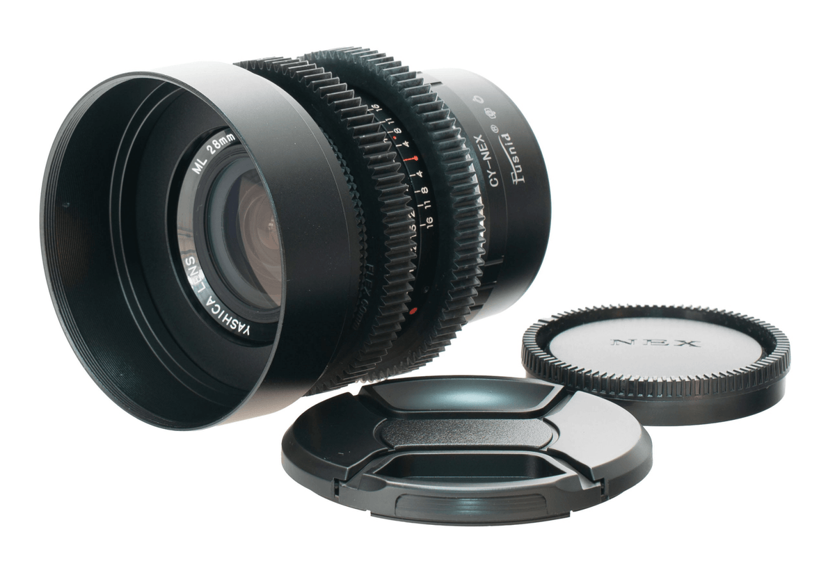 Yashica ML 28mm F2.8 Cine Mod Vintage Wide Angle Prime | Sony E-mount! - TerPhoto Store