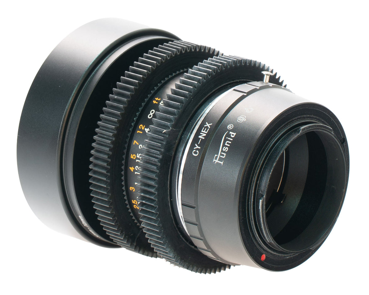 Yashica ML 28mm F2.8 Cine Mod Vintage Wide Angle Prime | Sony E-mount! - TerPhoto Store