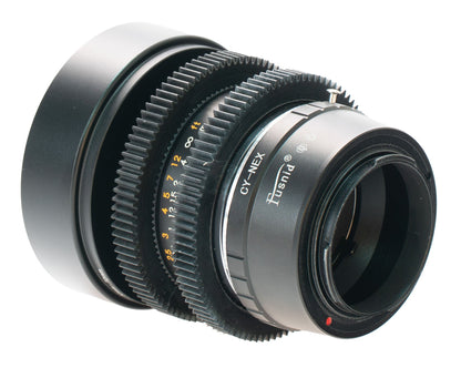 Yashica ML 28mm F2.8 Cine Mod Vintage Wide Angle Prime | Sony E-mount! - TerPhoto Store