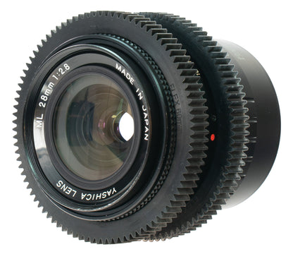Yashica ML 28mm F2.8 Cine Mod Vintage Wide Angle Prime | Sony E-mount! - TerPhoto Store