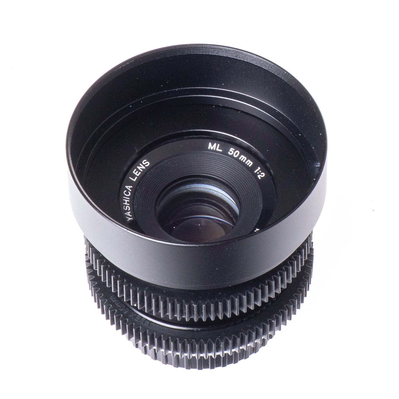 Yashica ML 50mm F2 Cine Mod Portrait Prime Lens w/ Anamorphic Bokeh | Canon EF! - TerPhoto Store