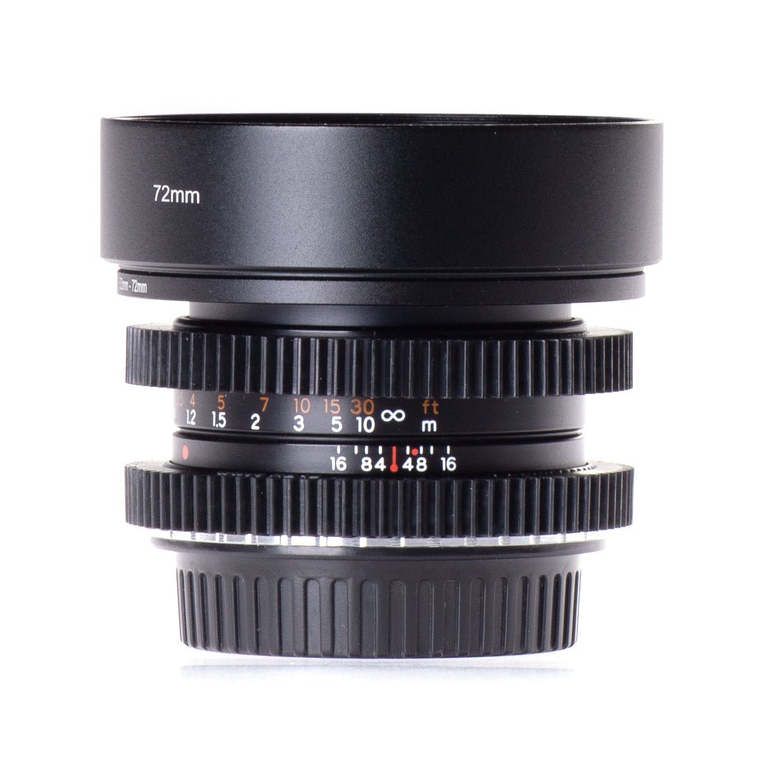Yashica ML 50mm F2 Cine Mod Portrait Prime Lens w/ Anamorphic Bokeh | Canon EF! - TerPhoto Store