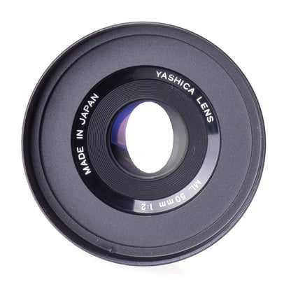 Yashica ML 50mm F2 Cine Mod Portrait Prime Lens w/ Anamorphic Bokeh | Canon EF! - TerPhoto Store