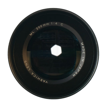 Yashica ML C 200mm F4 Cine Mod Prime w/ Anamorphic Bokeh & Flares | Canon EF! - TerPhoto Store