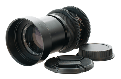 Yashica ML C 200mm F4 Cine Mod Prime w/ Anamorphic Bokeh & Flares | Canon EF! - TerPhoto Store