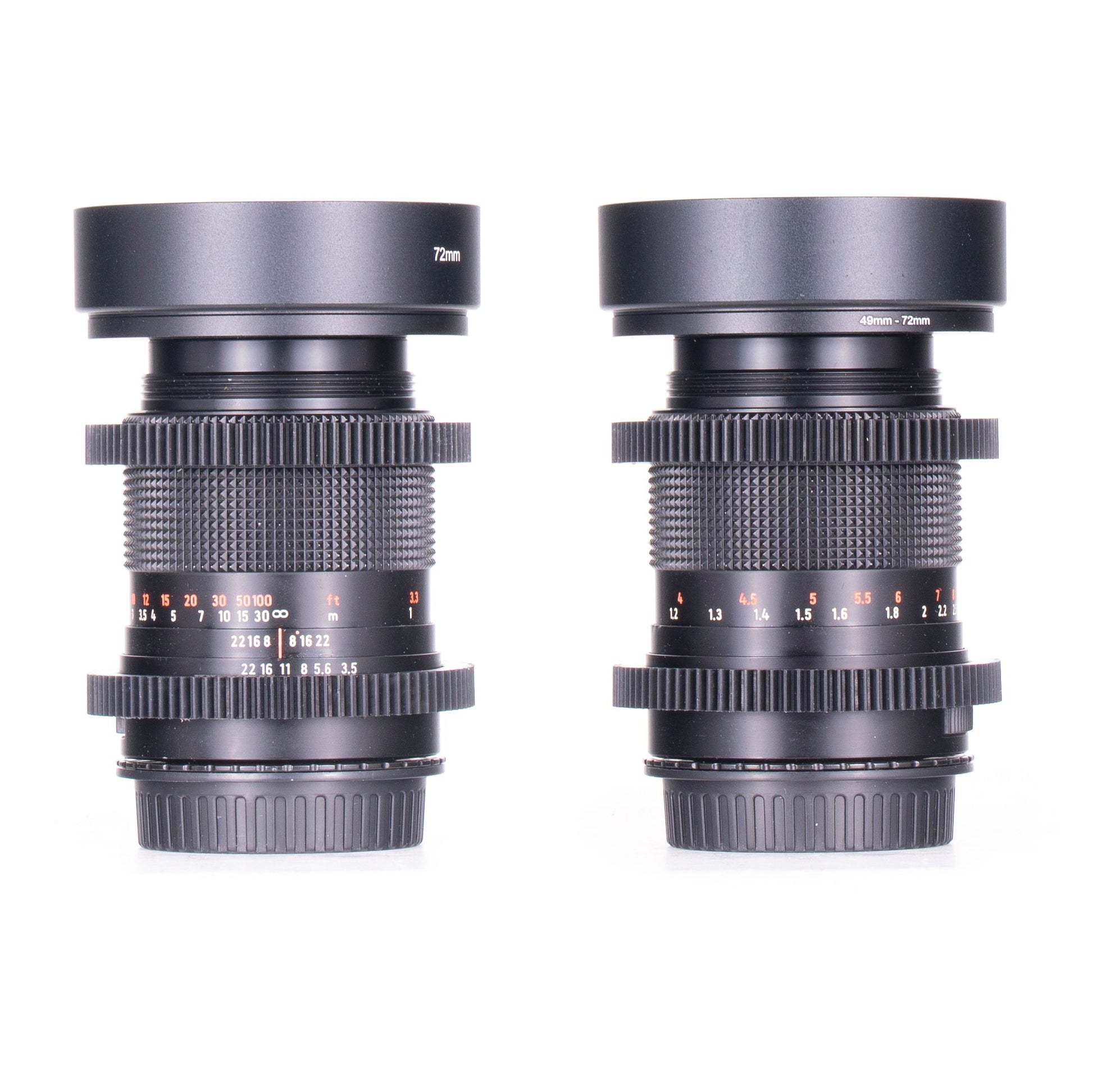 Carl Zeiss 28/35/50/80/135mm Cine Modded Lenses Set For Canon EF Mount w/ Case! - TerPhoto Store