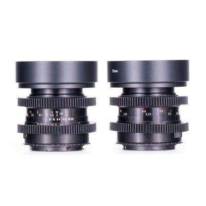 Carl Zeiss 28/35/50/80/135mm Cine Modded Lenses Set For Canon EF Mount w/ Case! - TerPhoto Store