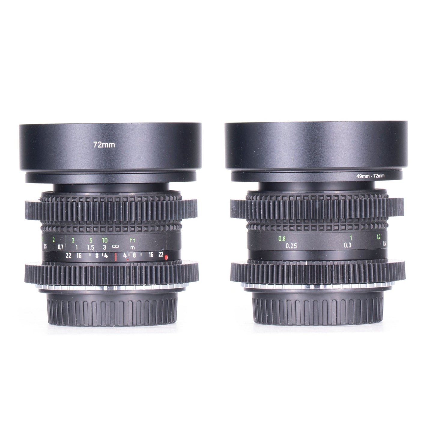 Carl Zeiss 28/35/50/80/135mm Cine Modded Lenses Set For Canon EF Mount w/ Case! - TerPhoto Store