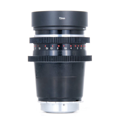 Carl Zeiss Jena Biometar 120mm F2.8 Cine Modded Prime Lens For ARRI PL! - TerPhoto Store