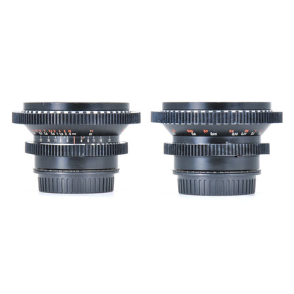 Carl Zeiss Jena DDR 20/35/50/80/135mm Cine Modded 5x Lenses Set For Canon EF! - TerPhoto Store
