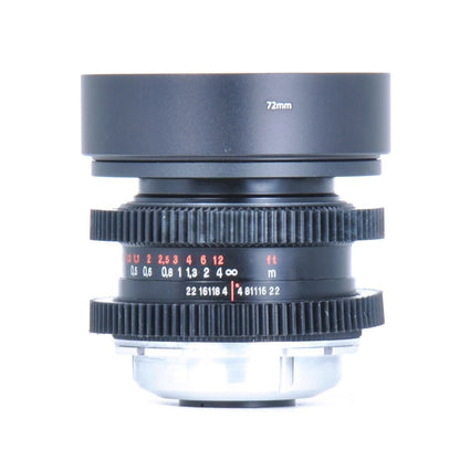 Carl Zeiss Jena DDR MC Flektogon 35mm F2.4 Cine Modded Prime Lens For ARRI PL! - TerPhoto Store
