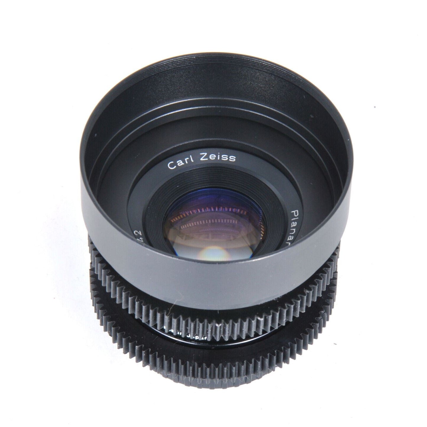 Cine Modded Carl Zeiss Planar T* 50mm F1.7 Prime Lens For Canon EF Mount! - TerPhoto Store