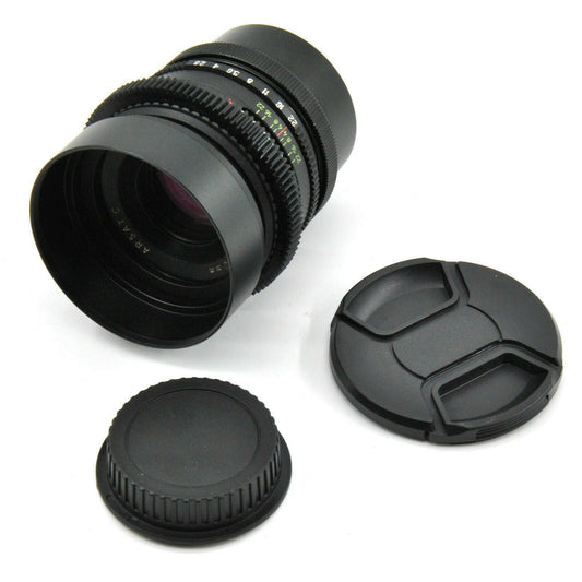 CLA'd Arsat C 80mm F2.8 Lens For Canon EF Mount! Adjusted For Filmmakers! - TerPhoto Store