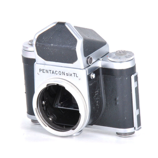 CLA'd Pentacon SIX TL 6x6 Medium Format Film Camera Body w/ Prism Finder! - TerPhoto Store