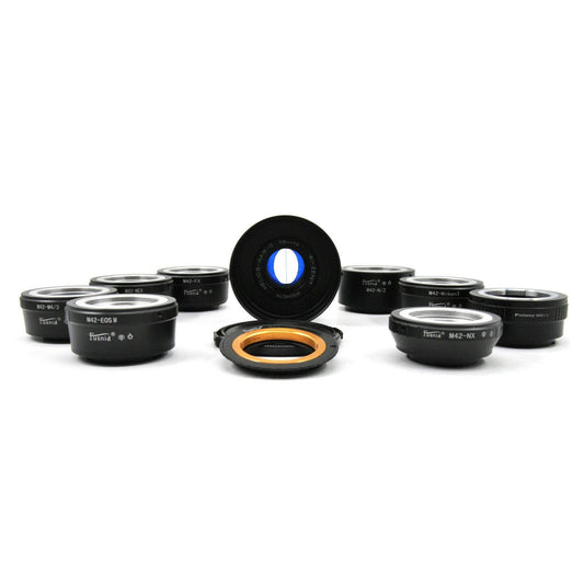 Helios-44M-5 58mm F2 Cine Mod Lens w/ Blue Anamorphic Bokeh & Blue Flares! - TerPhoto Store